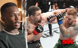 "Jittery and spazzed out" - Israel Adesanya seems unimpressed with Robert Whittaker vs. Marvin Vettori fight at UFC Paris