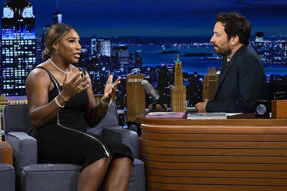 Serena Williams on The Tonight Show Starring Jimmy Fallon
