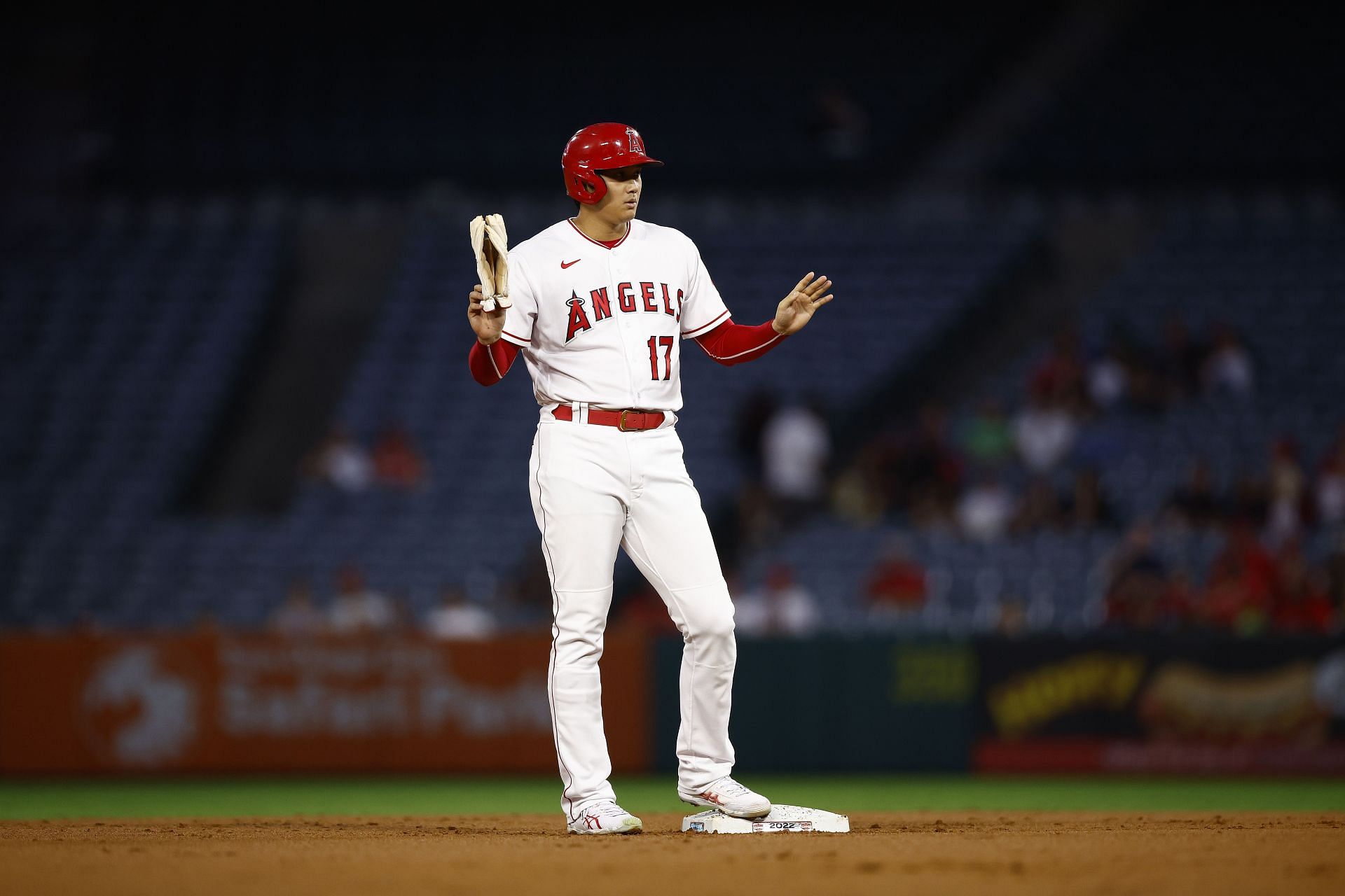 Oakland Athletics v Los Angeles Angels