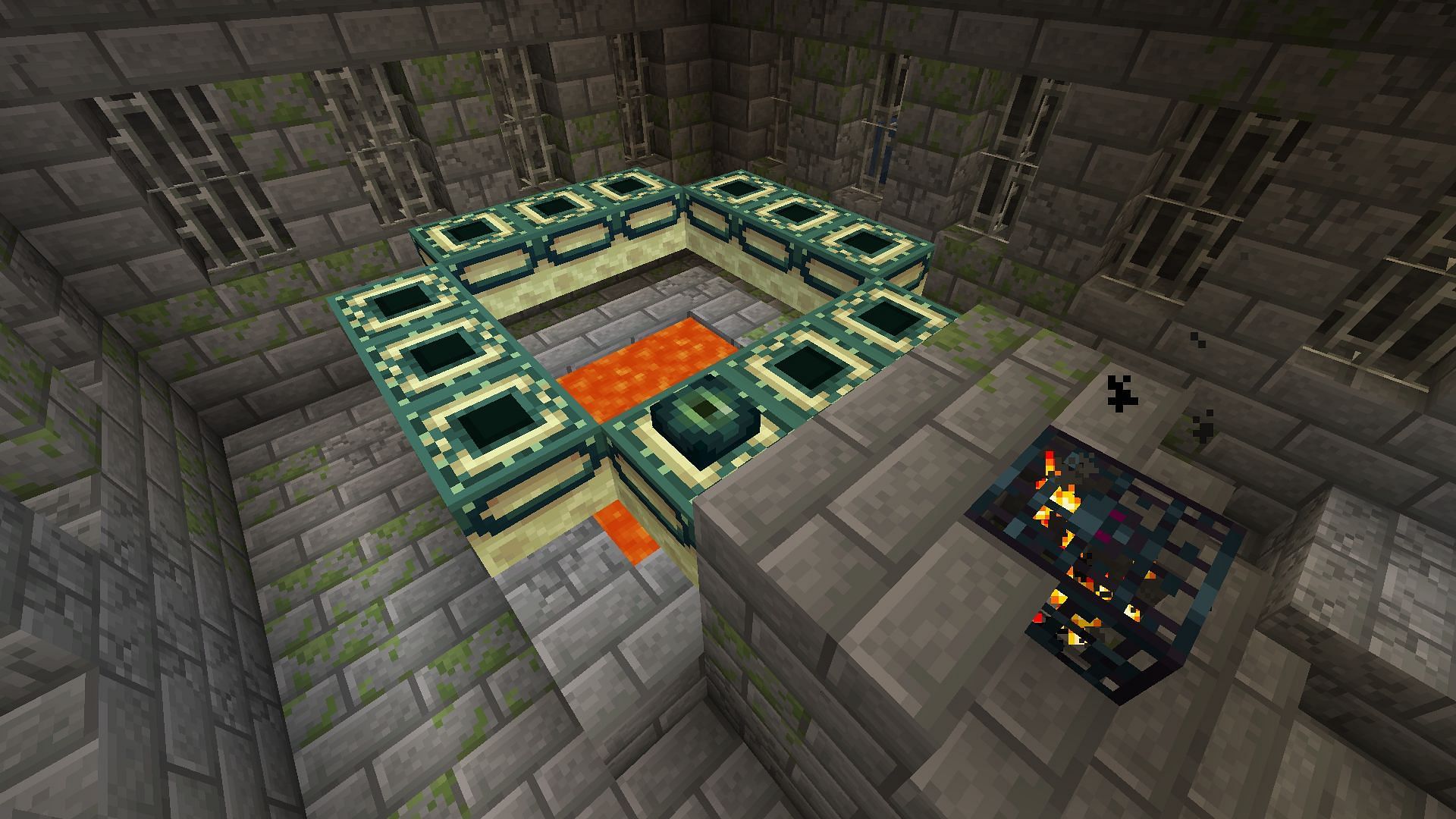 Minecraft Player Creates Impressive End Portal Room