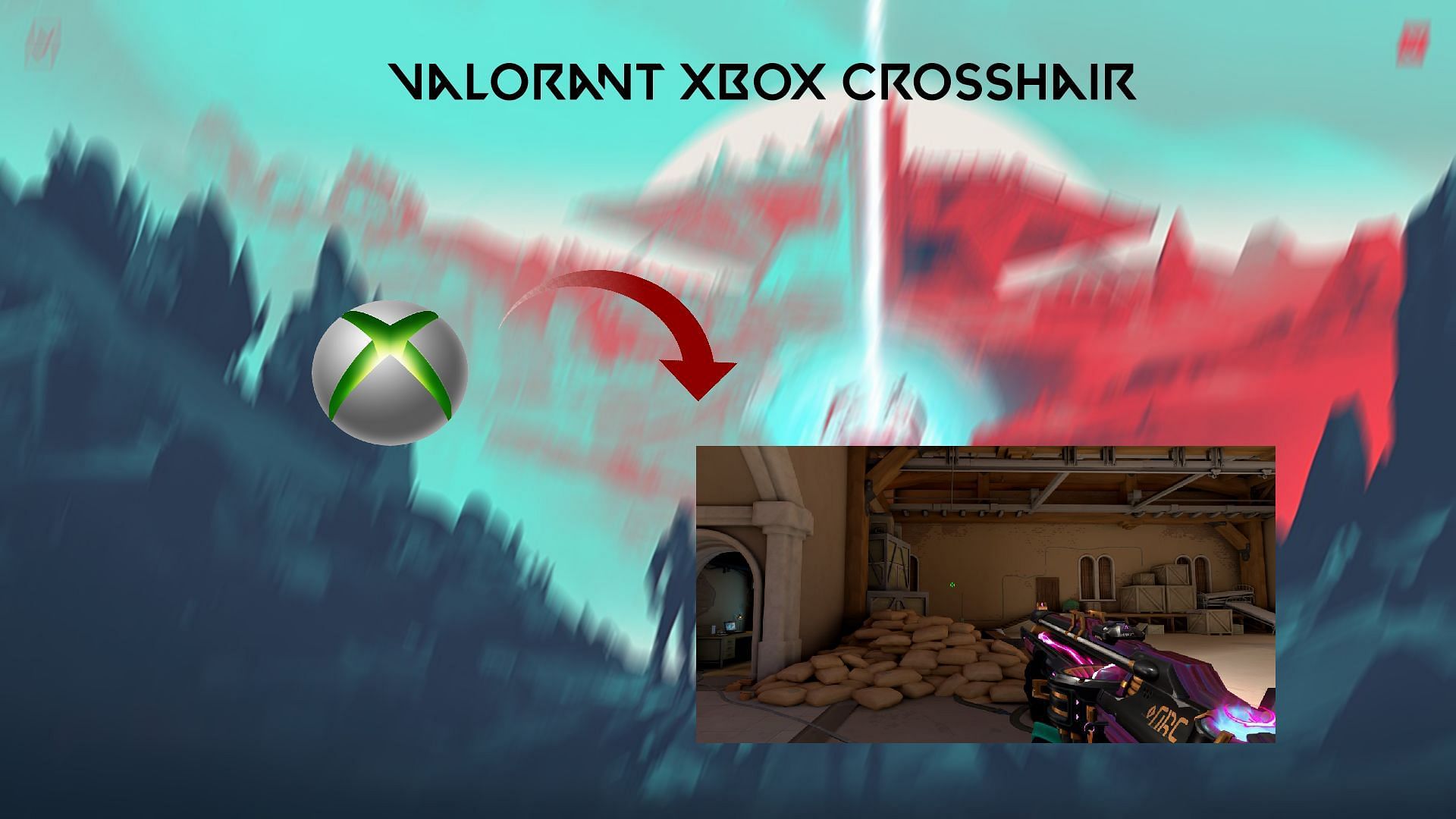 A complete guide to get the Xbox crosshair in Valorant (Image via Sportskeeda)