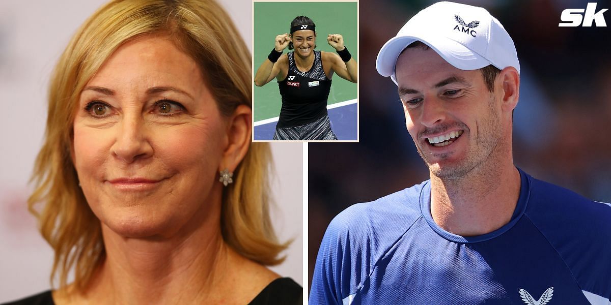 Chris Evert and Laura Robson highlighted a comment made by Andy Murray about Caroline Garcia 11 years ago