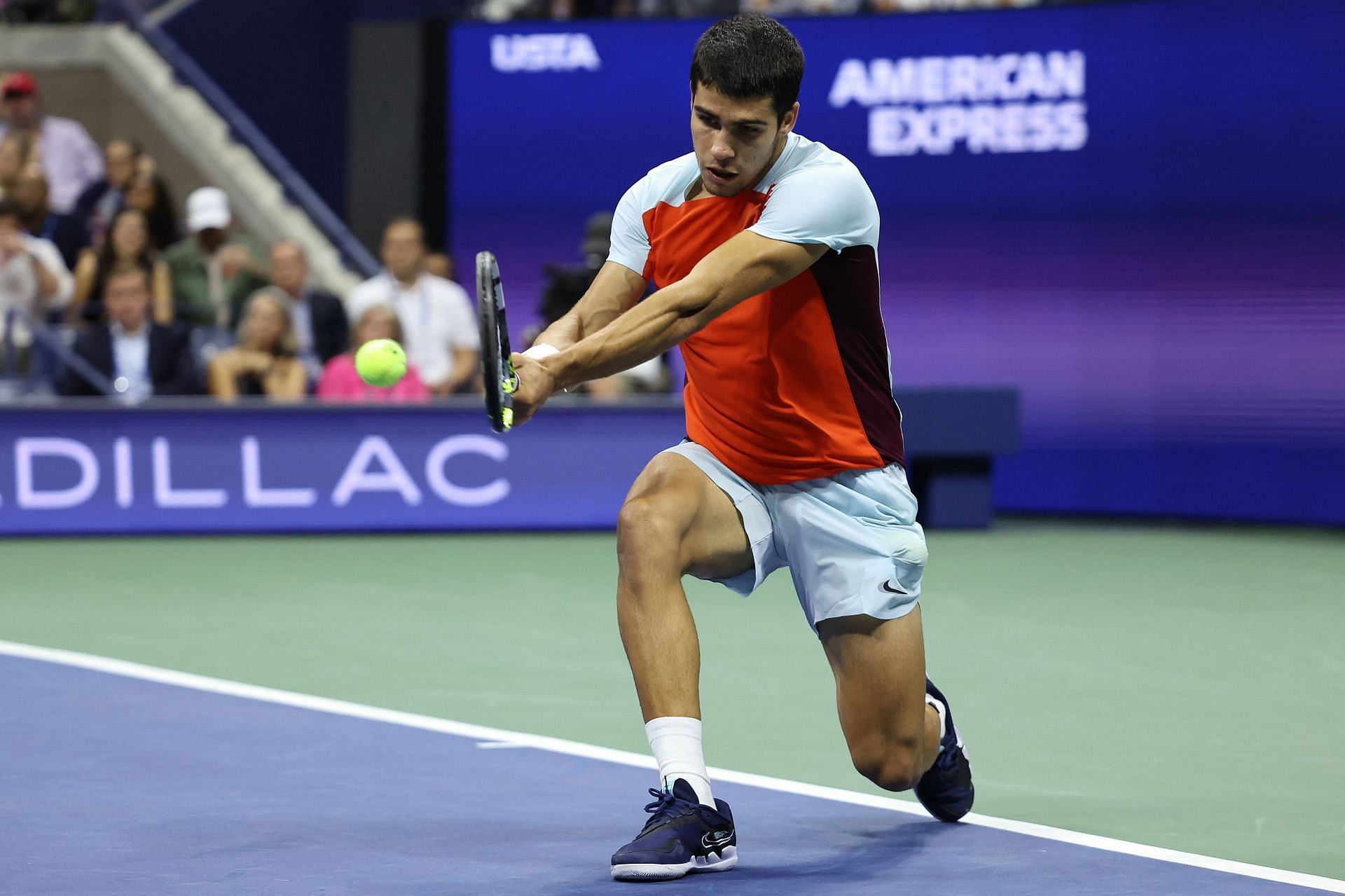 Alcaraz at the 2022 US Open - Day 12