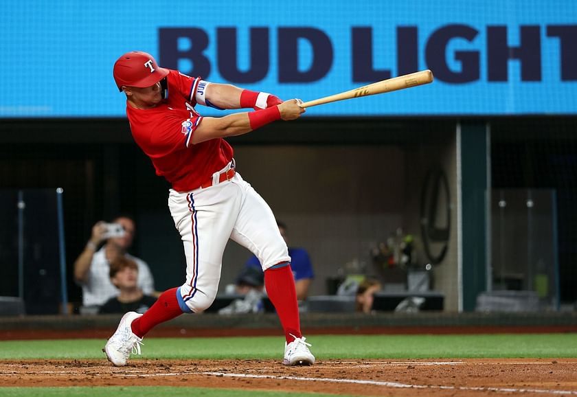 Josh Jung homers in first Major League at-bat