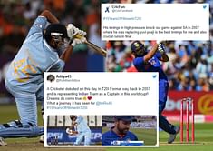 "Clutch player from 1st T20I innings" - Twitterati celebrate 15 years of Rohit Sharma in T20Is