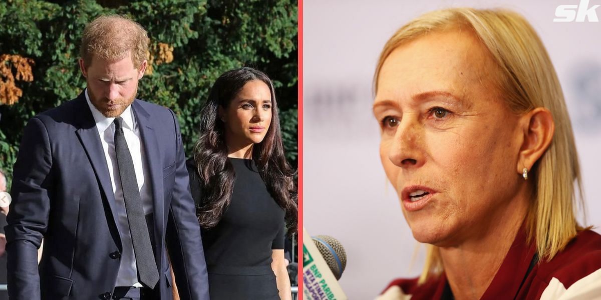 Martina Navratilova shows support for Prince Harry and Meghan Markle