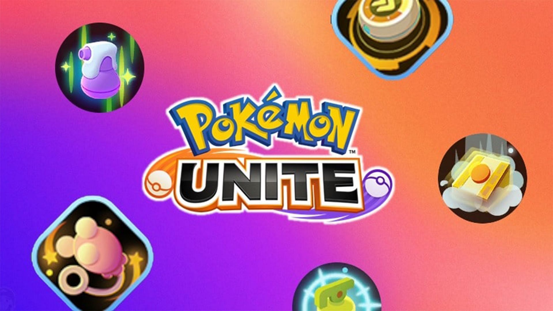 Items available in Pokemon Unite (Image via TiMi Studio)