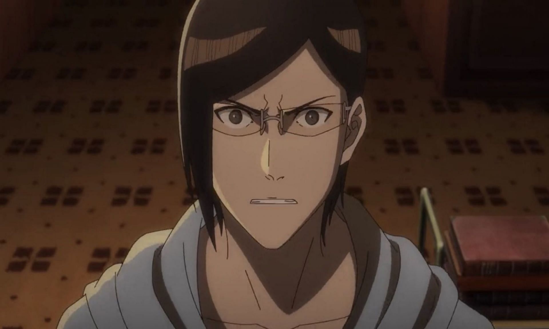 Uryu has a very complicated relationship with his father