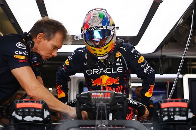 "A bit more aggressive than expected"- Sergio Perez on battle against Carlos Sainz at 2022 F1 Dutch GP