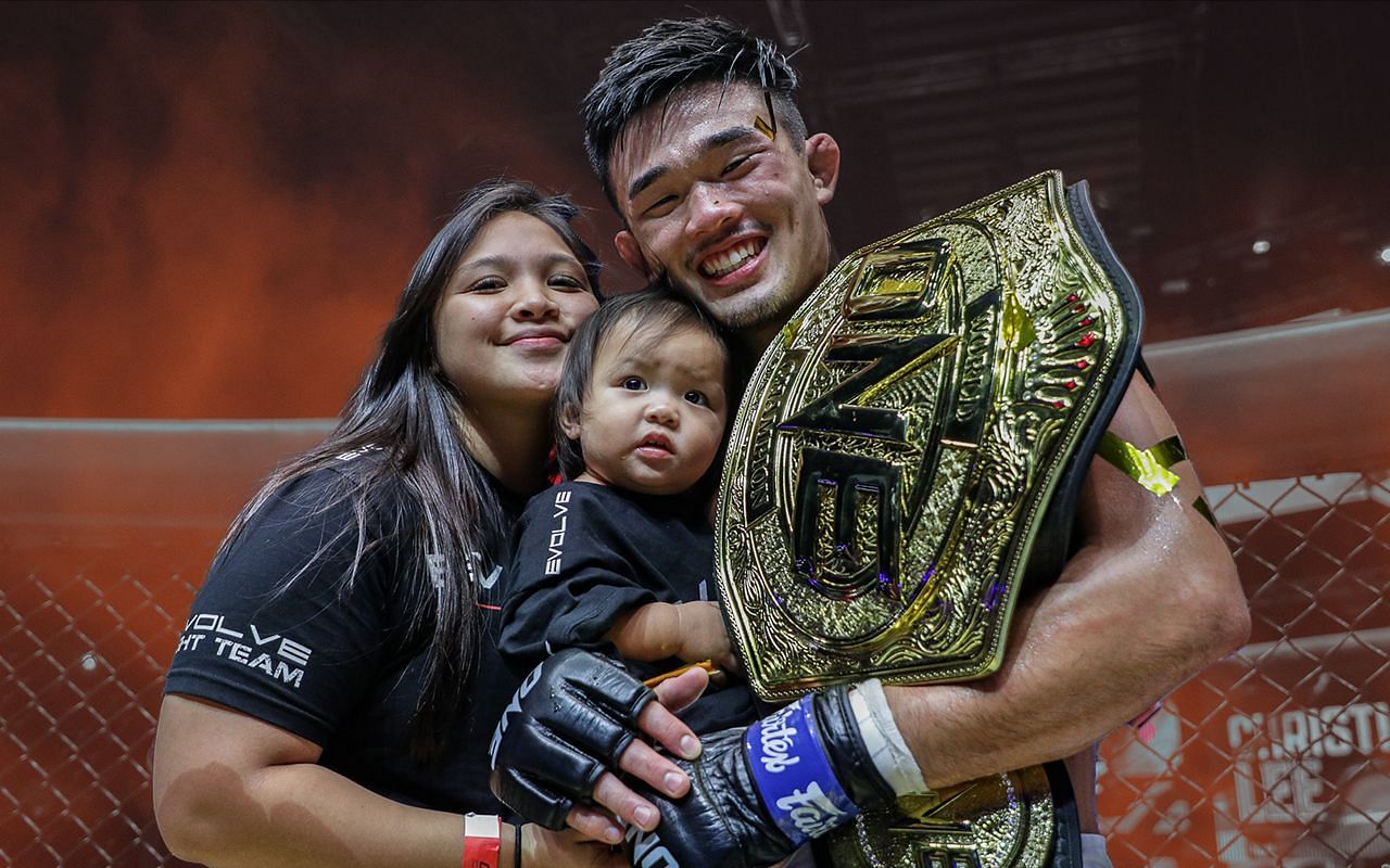 [Photo Credit: ONE Championship] Christian Lee and family