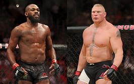 "This has to be a troll job" - Fans argue whether Brock Lesnar could have 'flatlined' Jon Jones