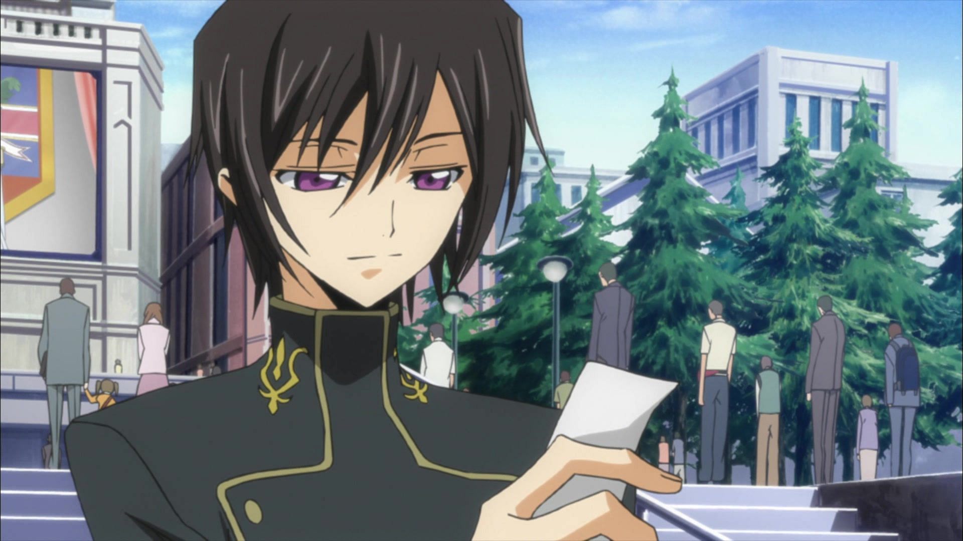 Lelouch as seen in the show (Image via Studio Sunrise)