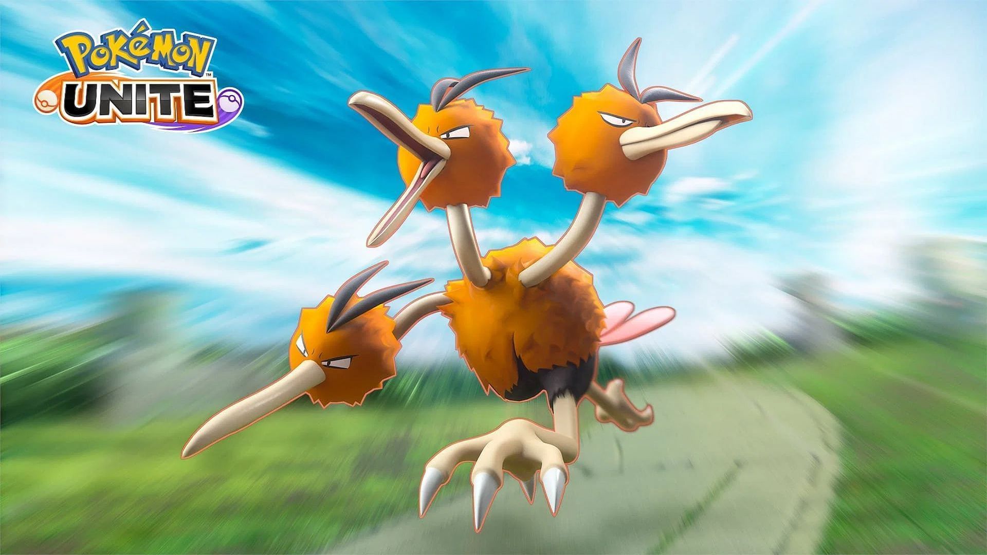 The speedster, Dodrio, in Pokemon Unite (Image via The Pokemon Company)