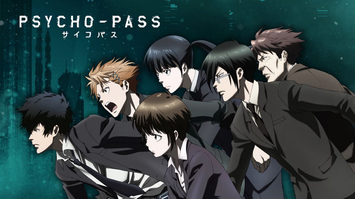 The official poster of Psycho-Pass (Image via Production I.G)