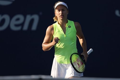 Daria Saville at the 2022 US Open.