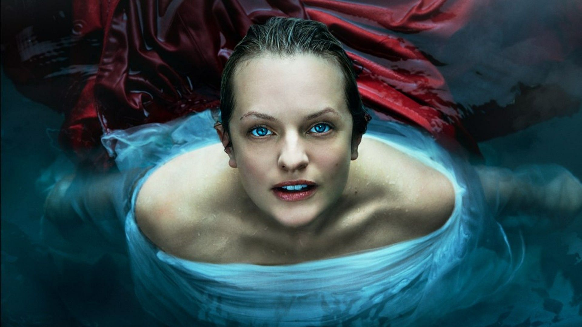 Poster of Elisabeth Moss in the series (Image via IMDb)