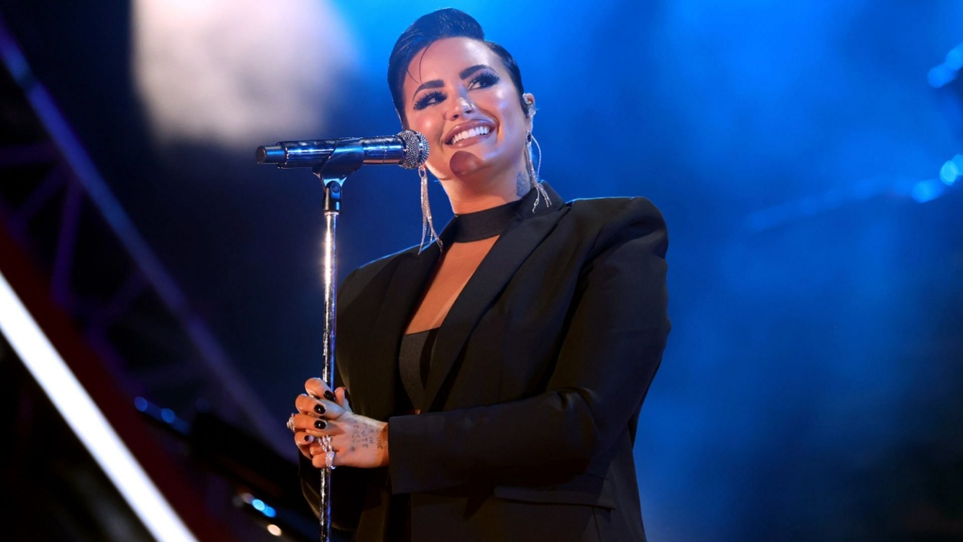 Demi Lovato has said that Holy Fvck would be her last tour. (Image via Rich Fury / Getty)