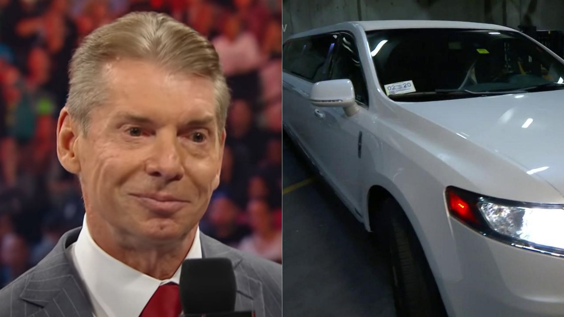 Several limousines appeared on Vince McMahon