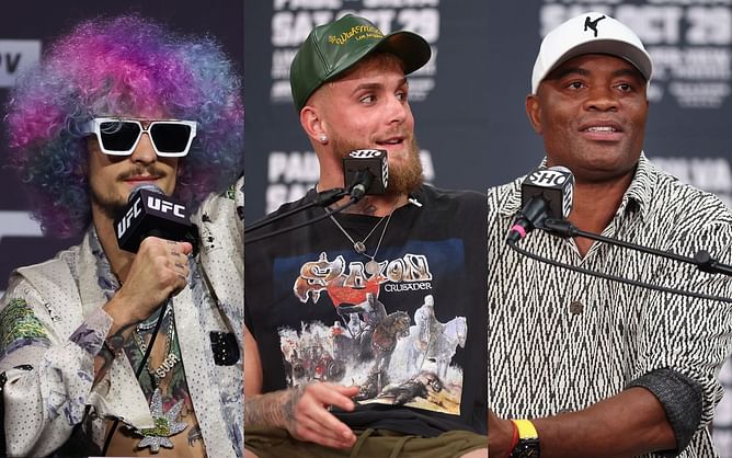 "There's guys you can talk sh** to" - Sean O'Malley signs off on Jake Paul's demeanor around Anderson Silva despite having insulted boxing champions in the past