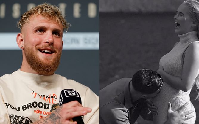 "Tommy usually pulls out" - Jake Paul's hilarious reaction to the news of Tommy Fury and Molly-Mae expecting a child