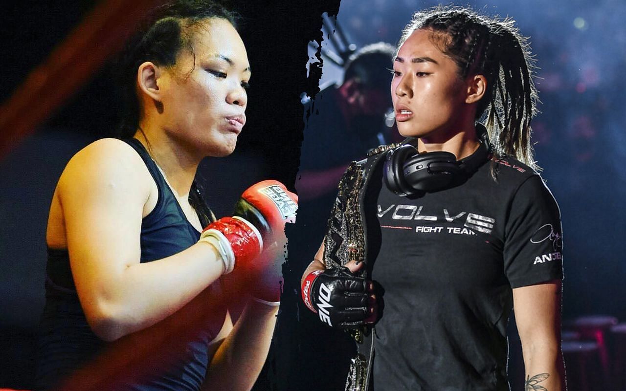 Tiffany Teo (left) and Angela Lee (right). [Photos ONE Championship]