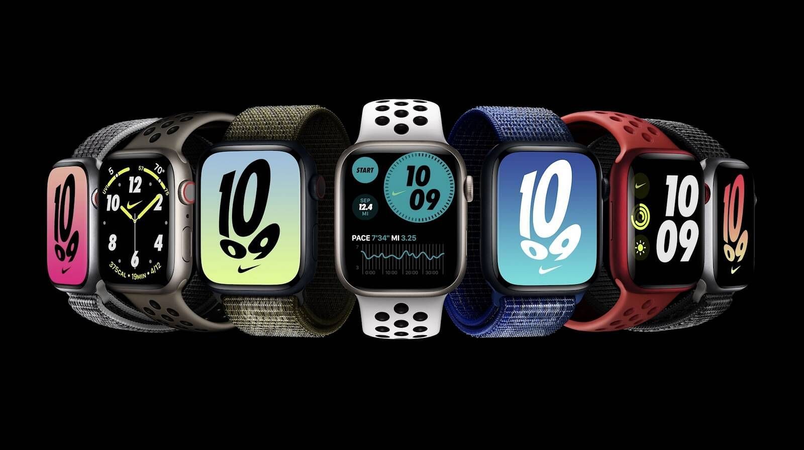 All colors available for Series 8 (Image via Apple)