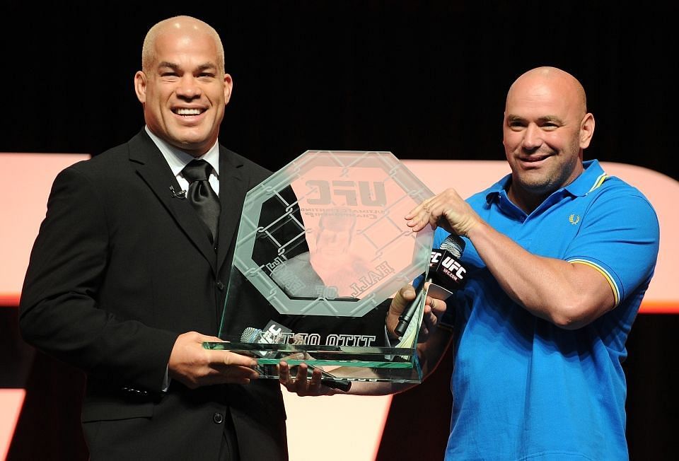 Despite their infamous feud, Tito Ortiz recently praised Dana White