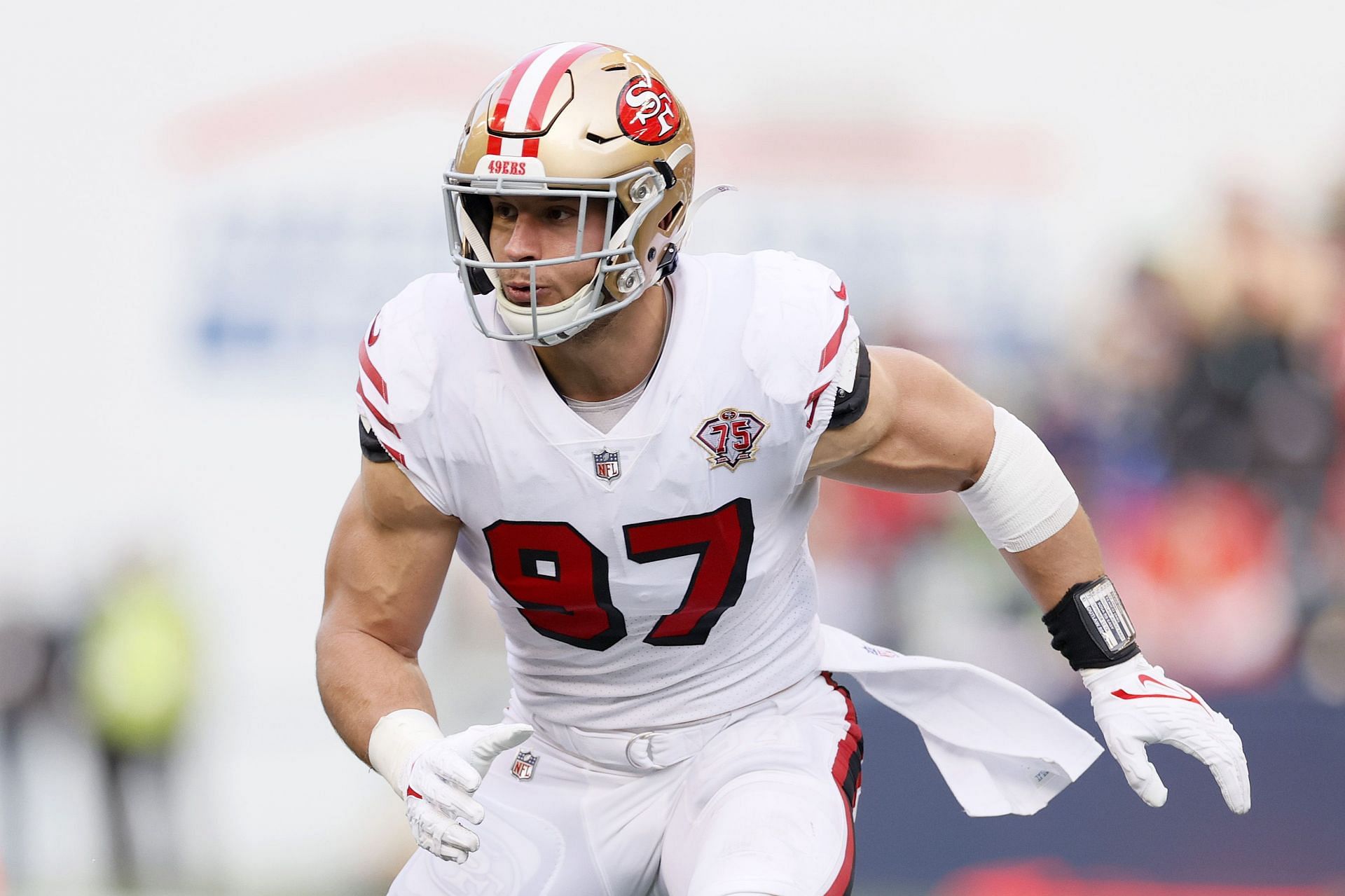 NFL Regular Season - San Francisco 49ers defensive end Nick Bosa