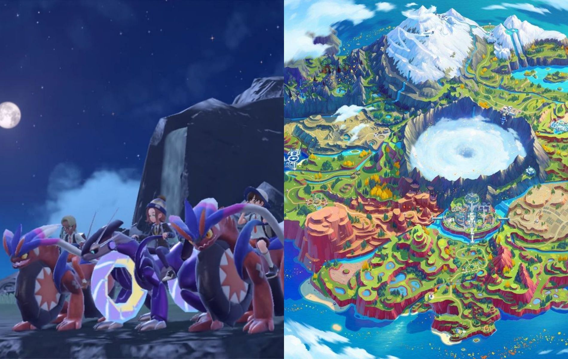 Ready to explore the vast openness of Paldea? (Images via The Pokemon Company)