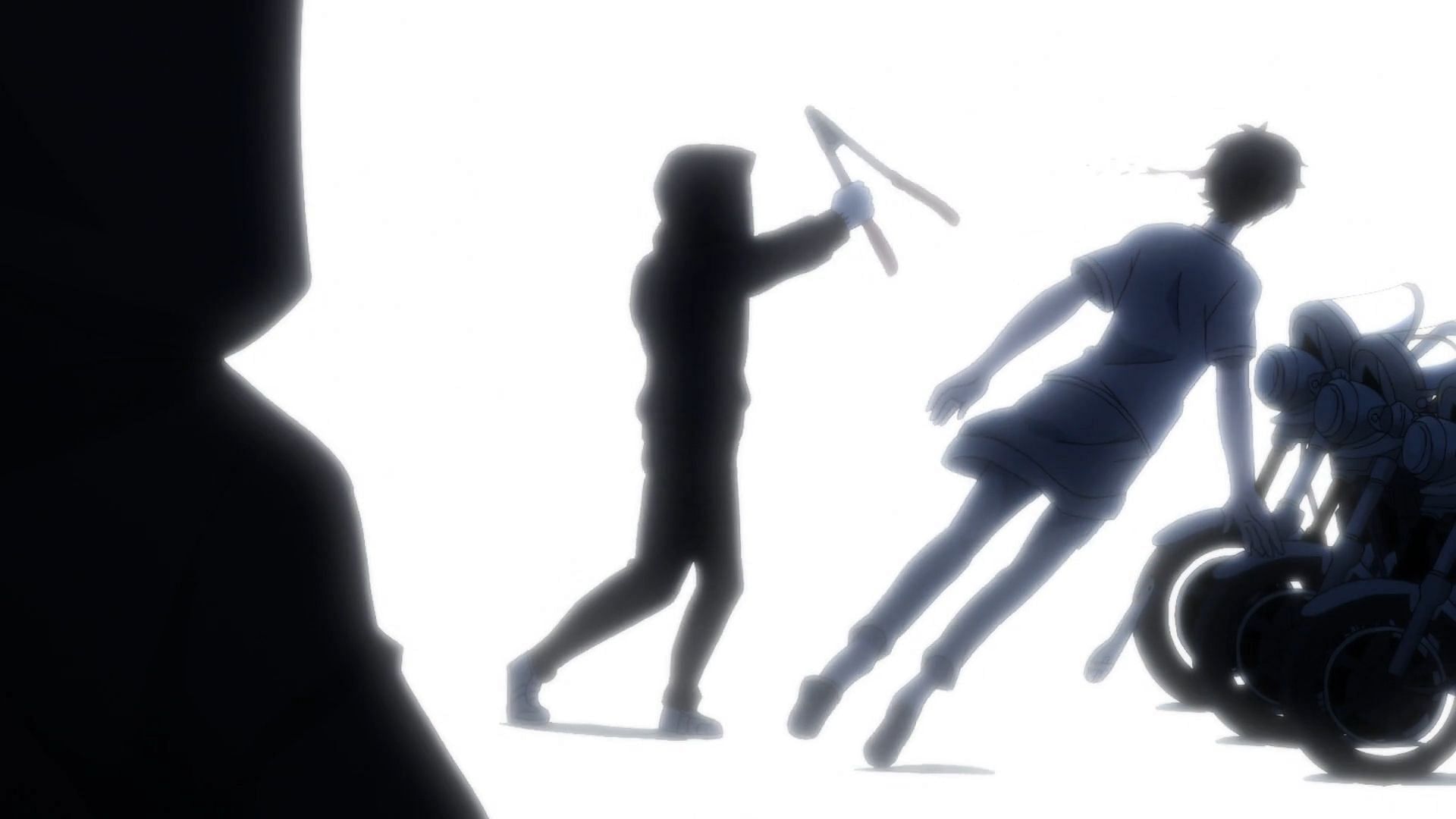 Kazutora attacking Shinichiro in the canon timeline (Image via Ken Wakui, Kodansha)