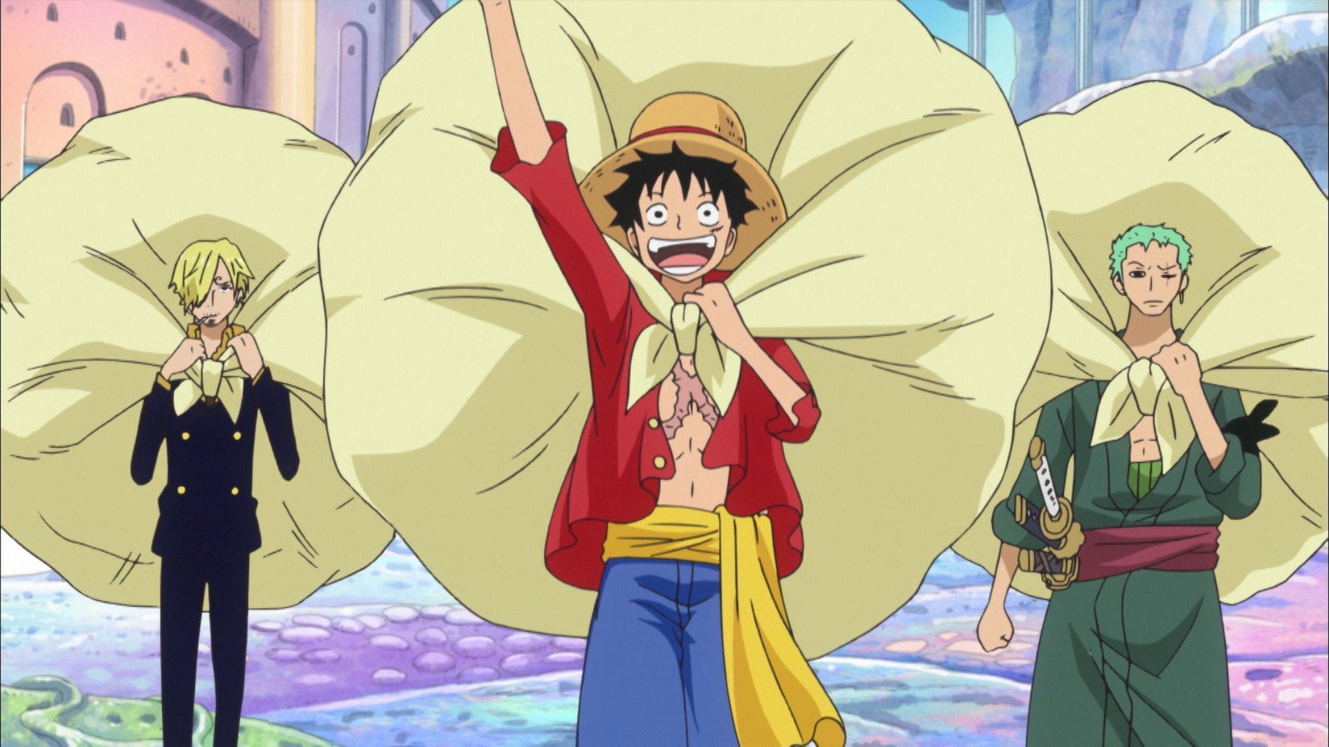 Luffy is wiser than he may seem (Image via Toei Animation)