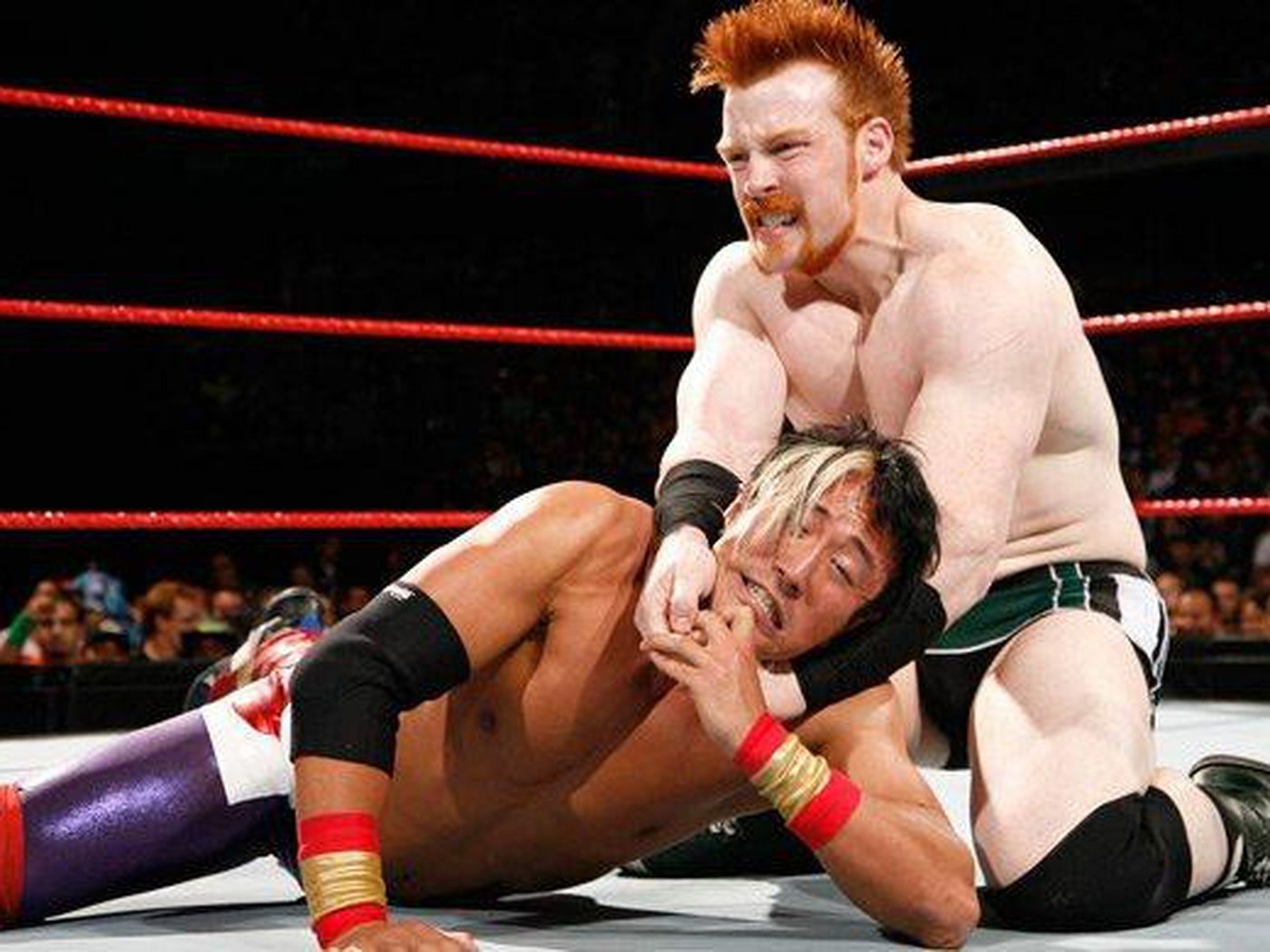 Sheamus and Tatsu had some in-ring matches in WWE