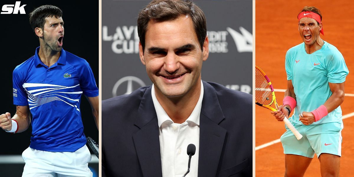 Roger Federer on trailing Rafael Nadal and Novak Djokovic in the GOAT debate and Grand Slam race