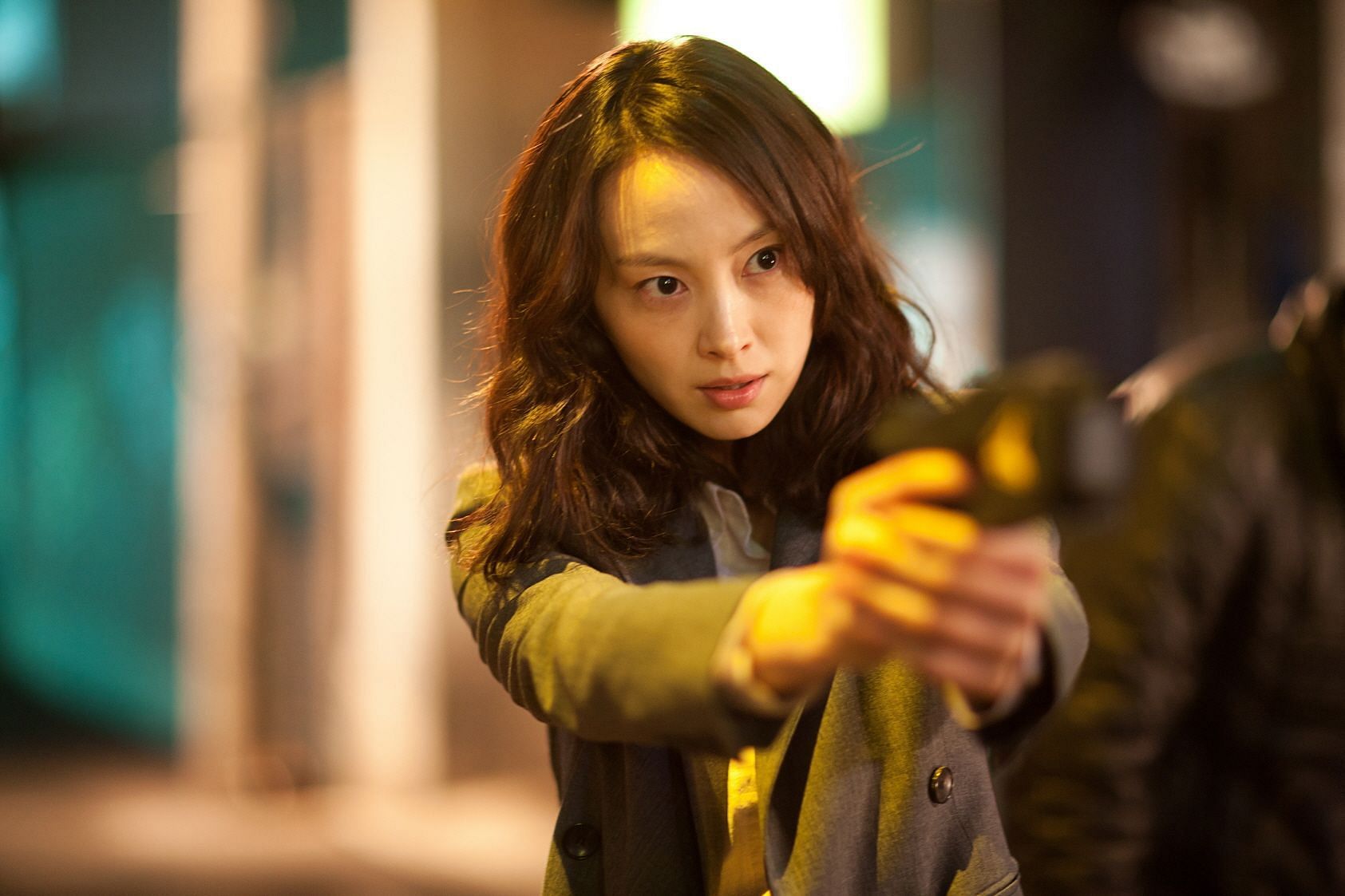 Lee Na-Young in a still from Howling (Image via IMDb)