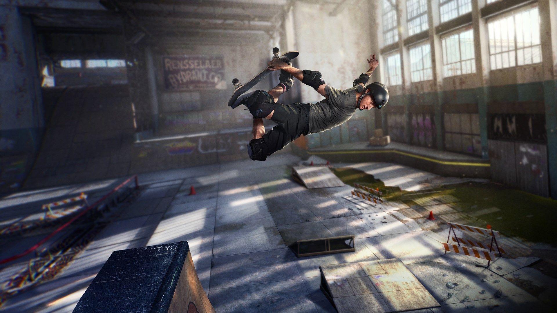 Slide into Skating Rinks and bust out awesome moves for your viewers to see in order to flex them. (Image via Vicarous Vision)