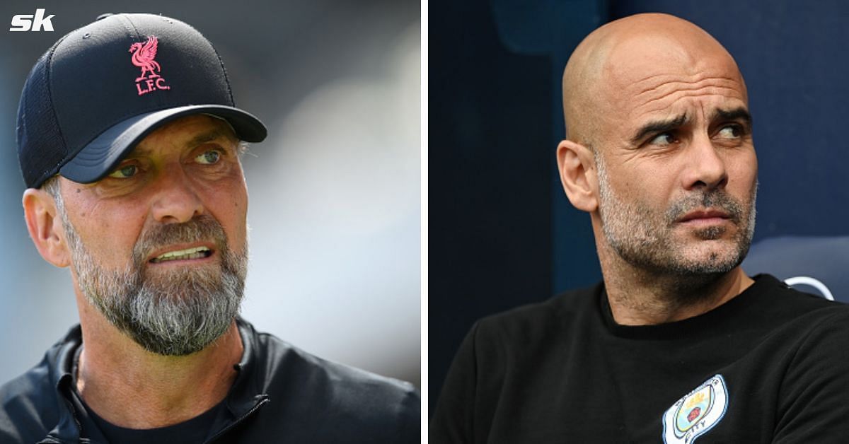 Jurgen Klopp and Pep Guardiola.