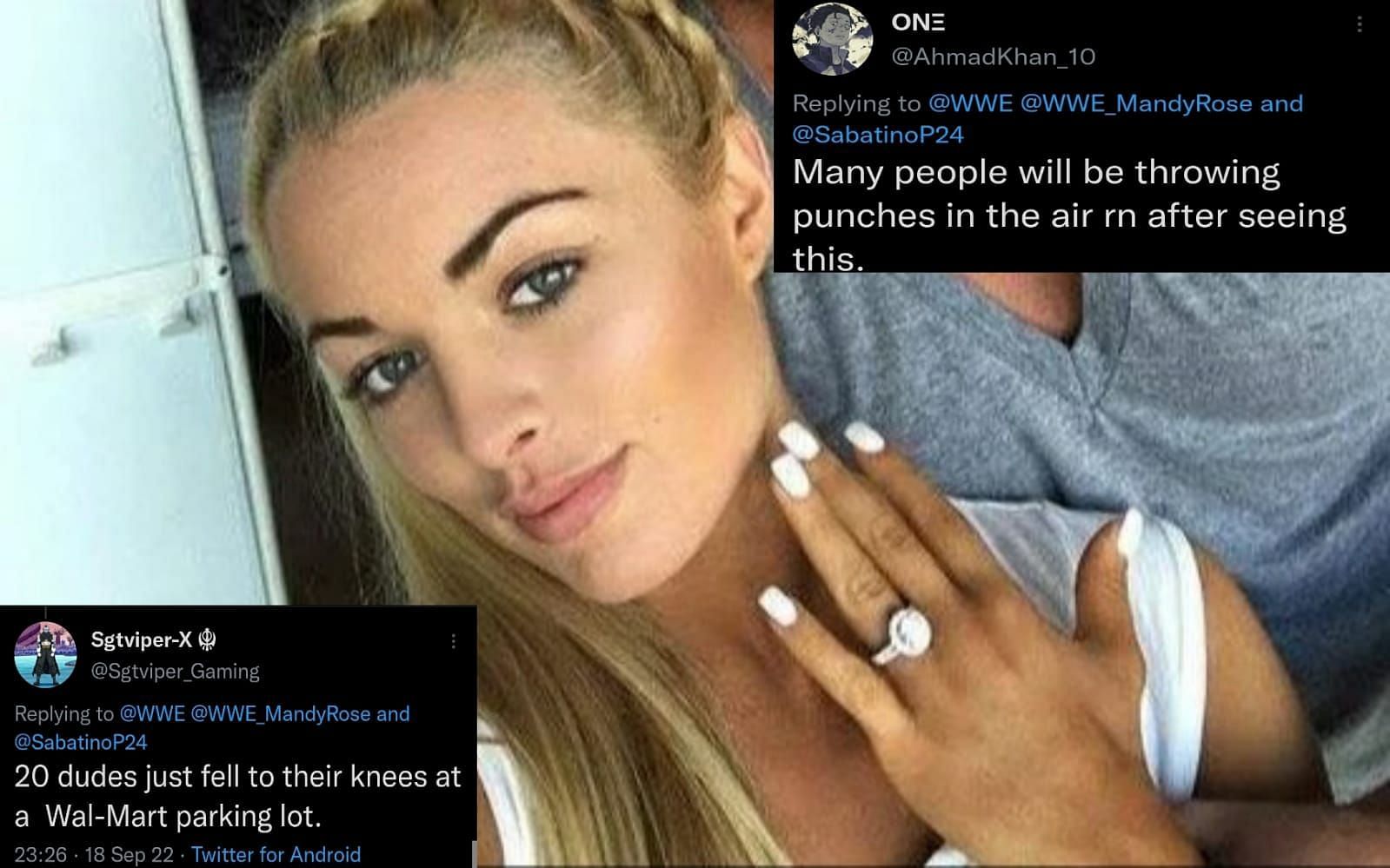 Mandy Rose recently got engaged to longterm boyfriend!