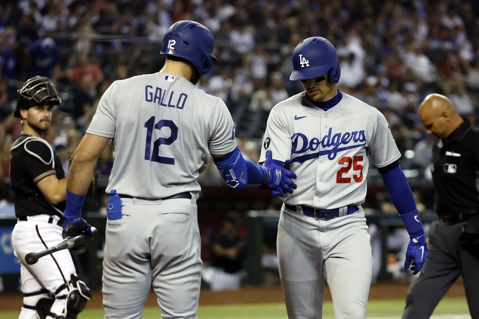 Dodgers scoreboard reminds fans of absurd high school Joey Gallo prom story