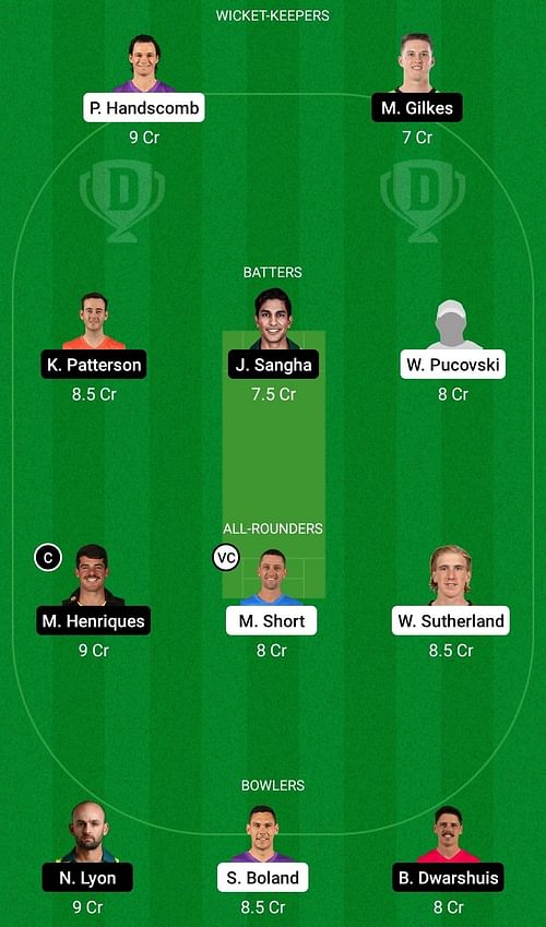 VCT vs NSW Dream11 Prediction Team, Head To Head League