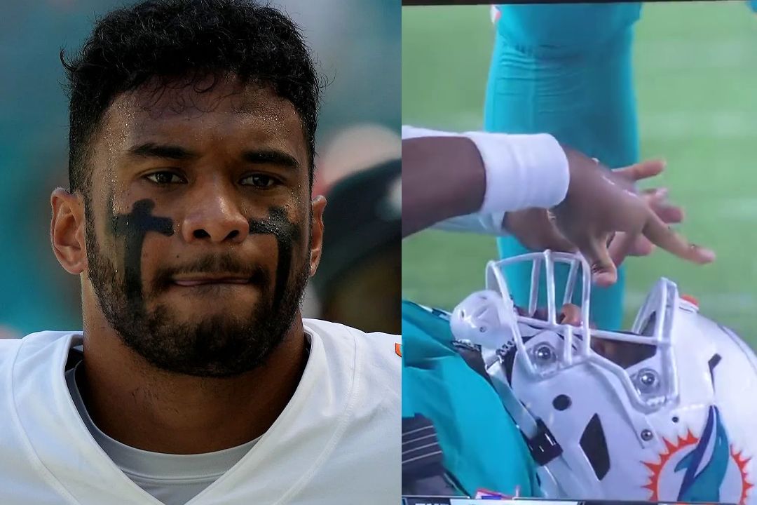 WATCH: Josh Uche Runs Through Dolphins Tackle En Route To Sacking Tua  Tagovailoa - CBS Boston