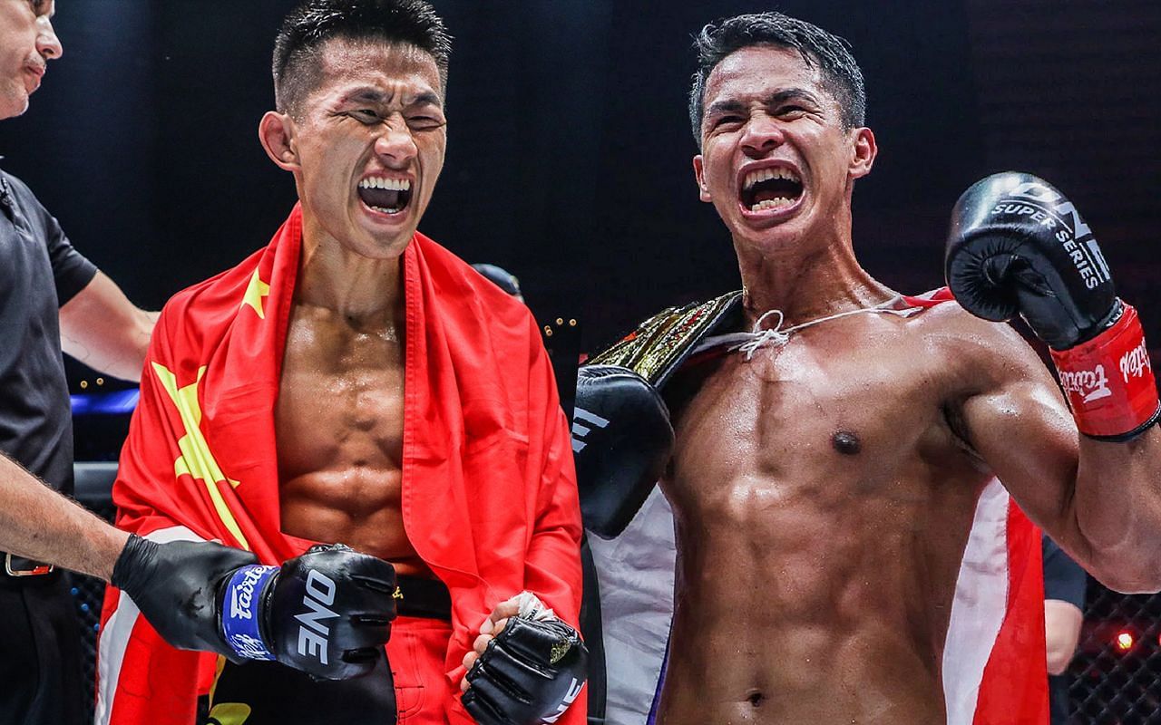 [Photo Credit: ONE Championship] Tang Kai, Superbon Singha Mawynn