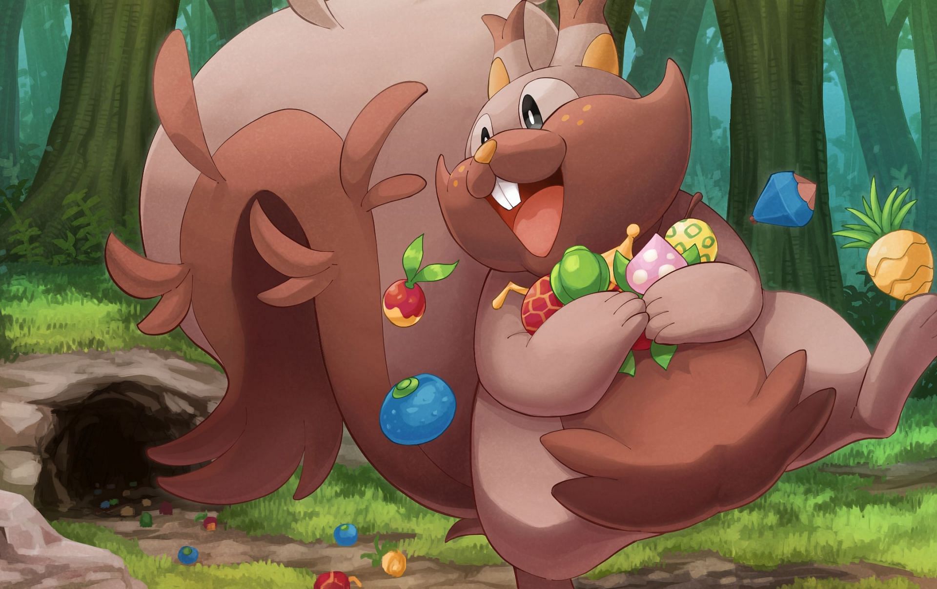 Greedent has been an interesting option in the game since the early days (Image via The Pokemon Company)