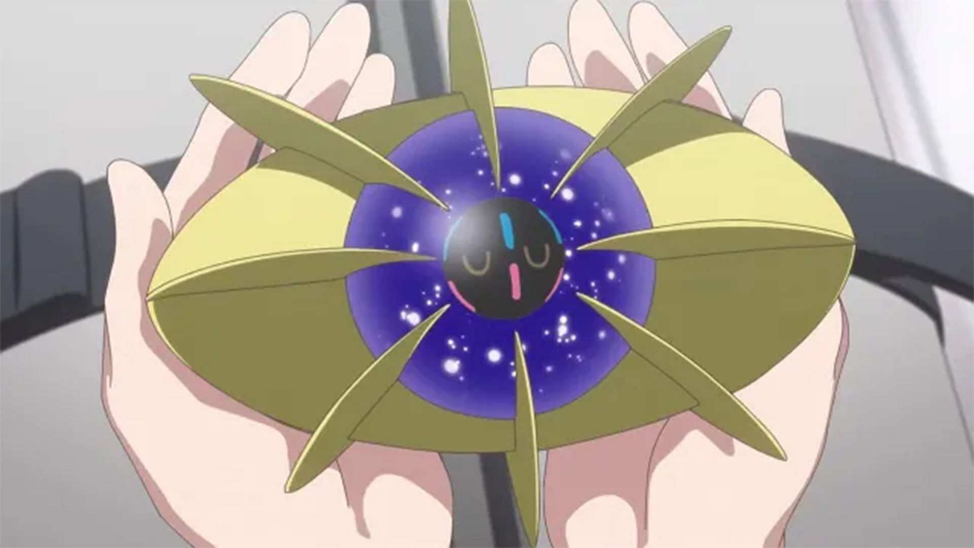 Cosmoem as it appears in the anime (Image via The Pokemon Company)
