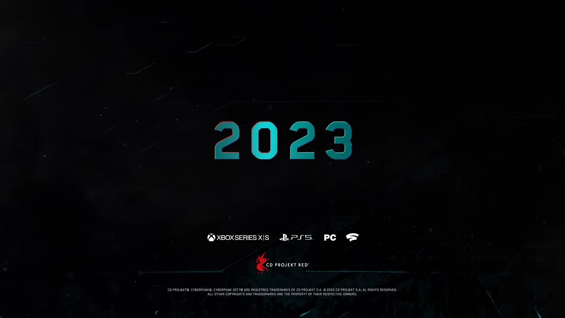 Phantom Liberty will arrive in 2023 for current-gen consoles, PC, and Stadia (Image via CD PROJEKT RED)