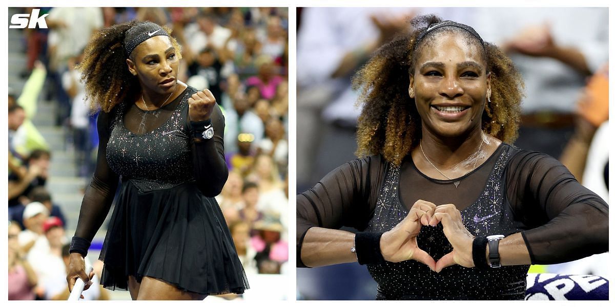 Serena Williams wore a diamond-studded outfit at the 2022 US Open