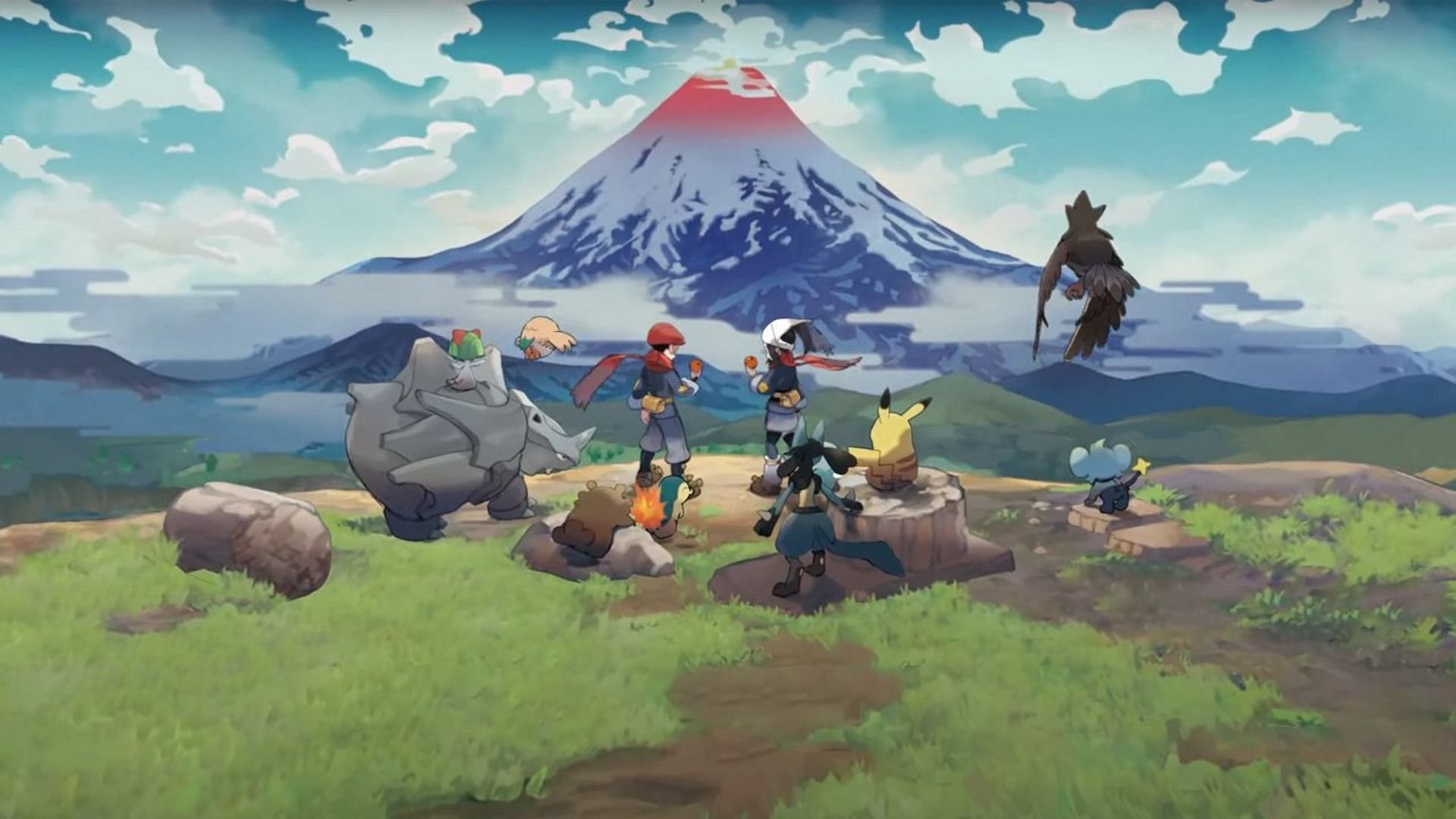 Official artwork for Pokemon Legends: Arceus (Image via The Pokemon Company)
