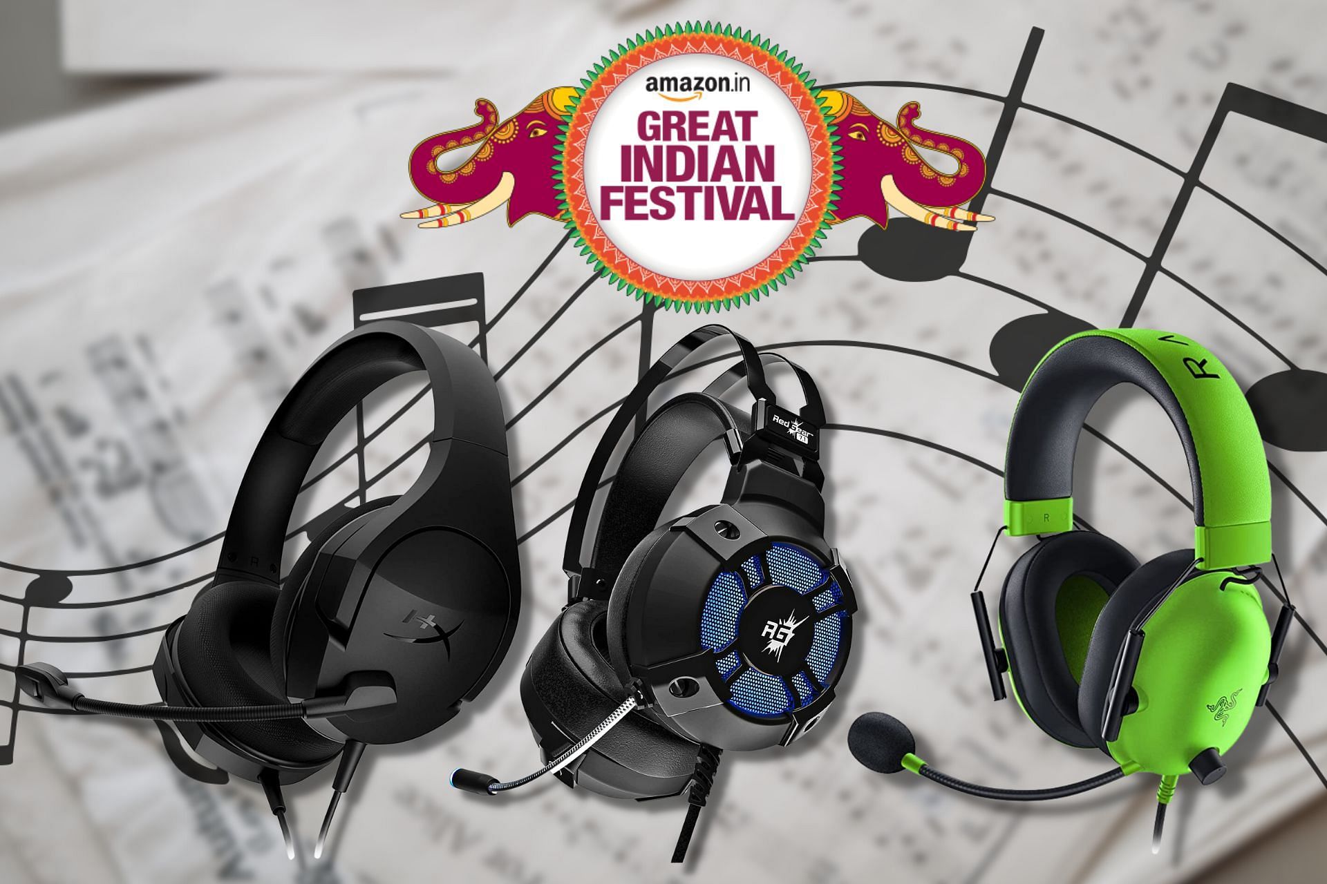 7 best gaming headphone deals at Amazon Great India Festival in September 2022 (Image via Sportskeeda)