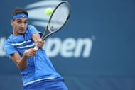 Lorenzo Sonego at the 2022 US Open.
