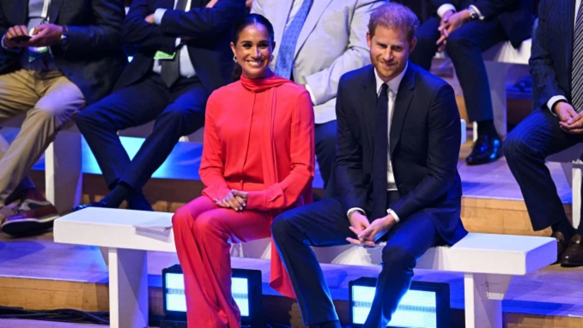 Prince Harry and Meghan Markle recently attended the One Young World Summit in Manchester. (Image via AFP/Getty Images)