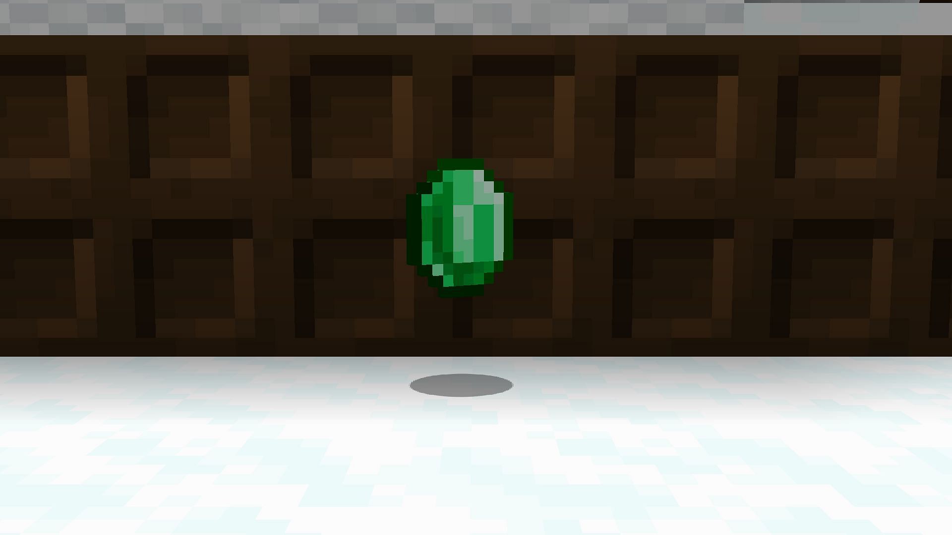 Emeralds are mainly used as currency in Minecraft (Image via Mojang)
